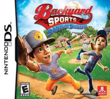 Backyard Sports - Sandlot Sluggers (USA) box cover front